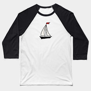 sailboat Baseball T-Shirt